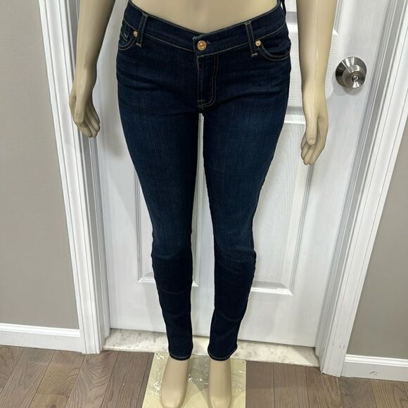 7FOR ALL MANKIND SKINNY JEANS - Picture 1 of 10